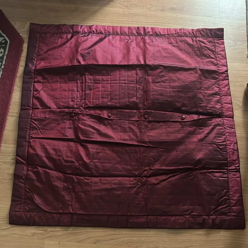 Large Burgundy Pillow Sham